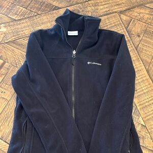 Columbia Black Full-Zip Fleece Jacket